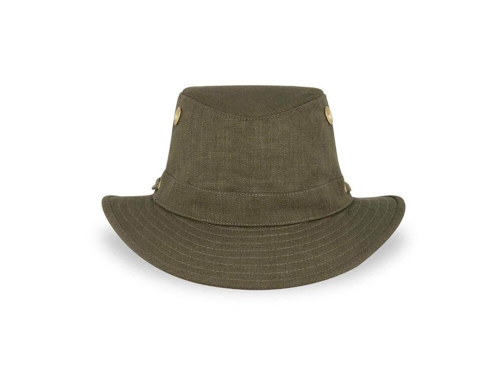 7836 Standard Hemp Hat, Green Olive, 7 3/8